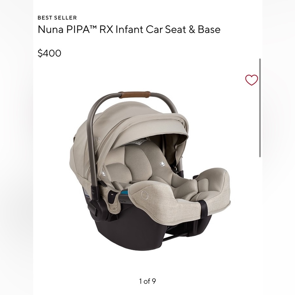 Nuna Car seat